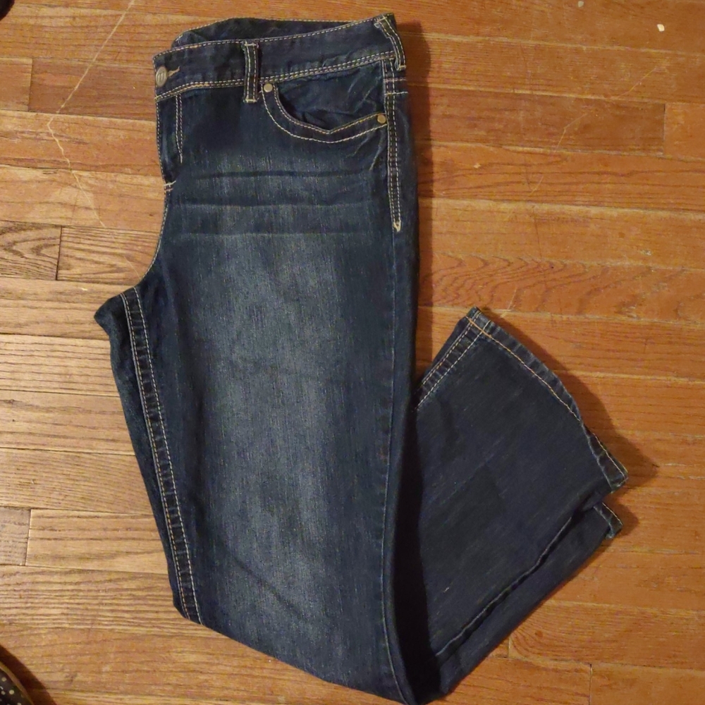 Maurices Straight Jeans 15/16 Short